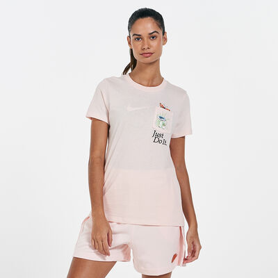 Nike Women's Sportswear Boxy T-Shirt Orange