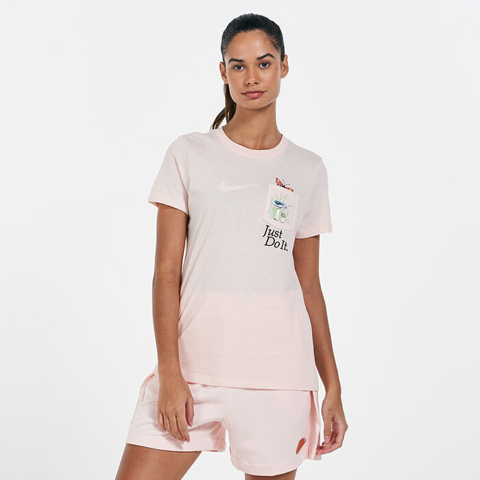 Nike Women's Sportswear Boxy T-Shirt Orange Nike Women's Sportswear Boxy T-Shirt Orange image number 0