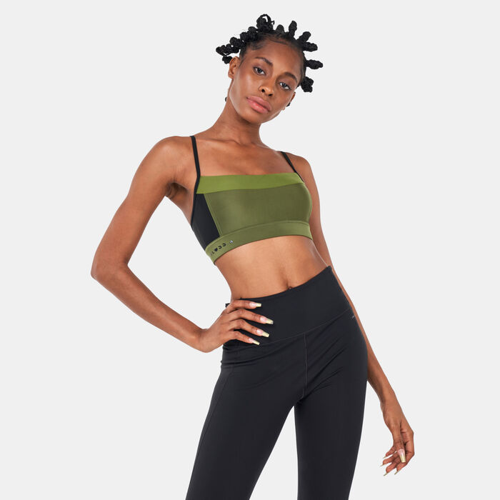 adidas Women's Karlie Kloss Sports Bra Green adidas Women's Karlie Kloss Sports Bra Green image number 0