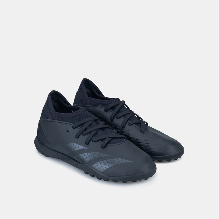 adidas Kids' Predator Accuracy.3 Synthetic Turf Ground Football Shoe Black image number 1