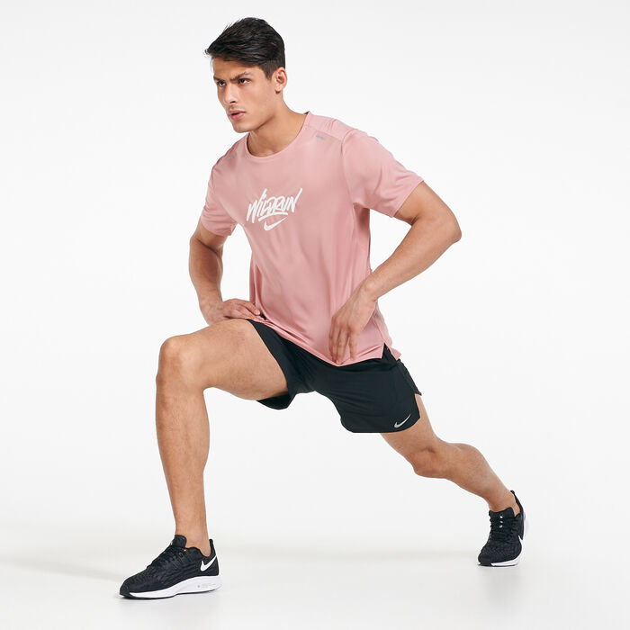 Nike Men's Flex Stride Wild Run 7-Inch Unlined Shorts Black image number 2