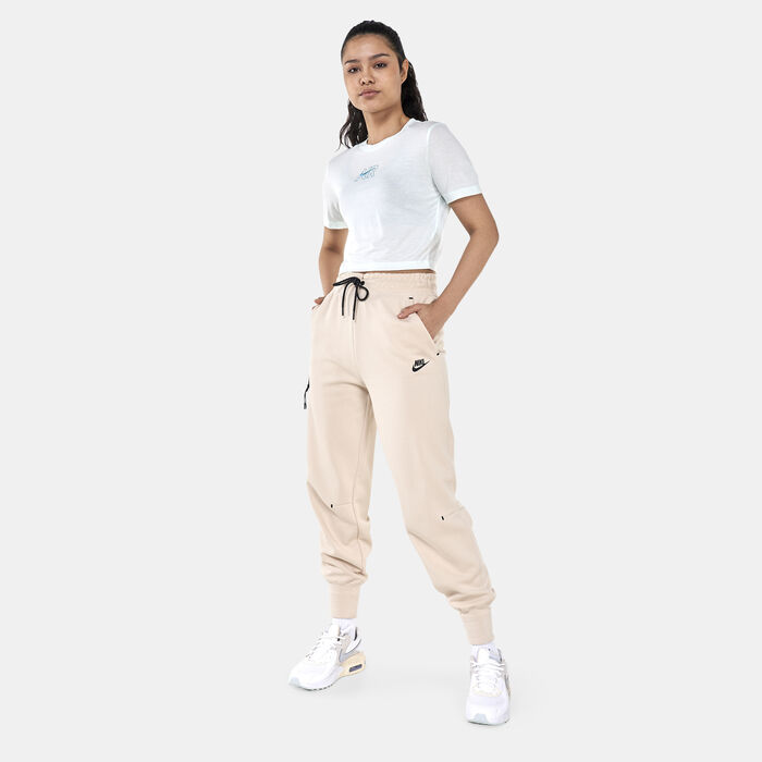 Nike Women's Sportswear Air Crop Top Green Nike Women's Sportswear Air Crop Top Green image number 2