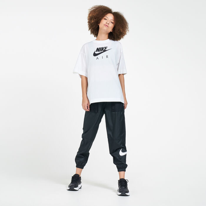 Nike Women's Sportswear Air T-Shirt White Nike Women's Sportswear Air T-Shirt White image number 2
