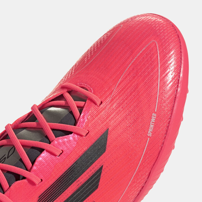 adidas Men's F50 Pro Turf Ground Football Shoes Pink adidas Men's F50 Pro Turf Ground Football Shoes Pink image number 5