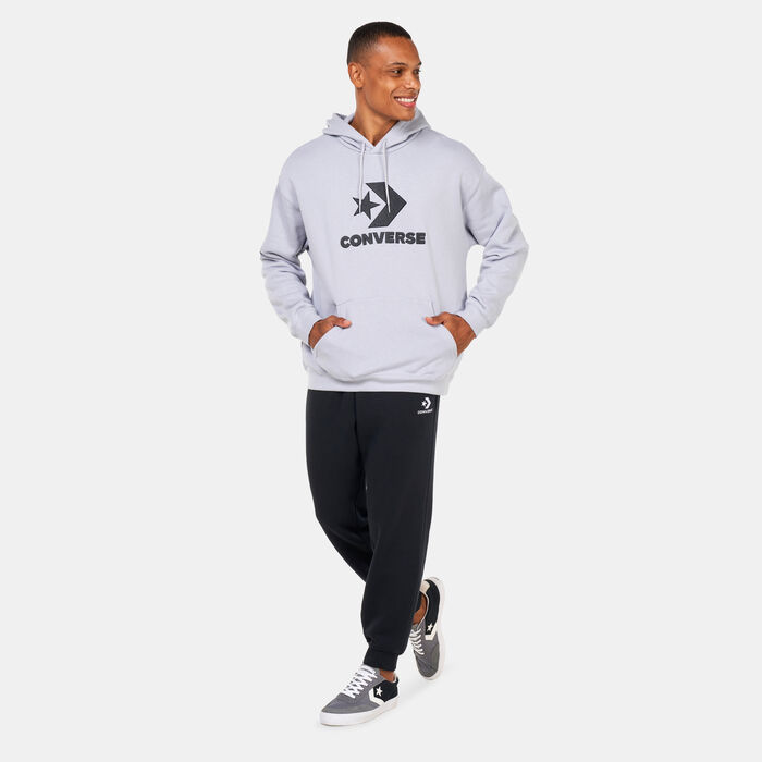Converse Chevron Go-To Star Chevron Hoodie Grey image number 2