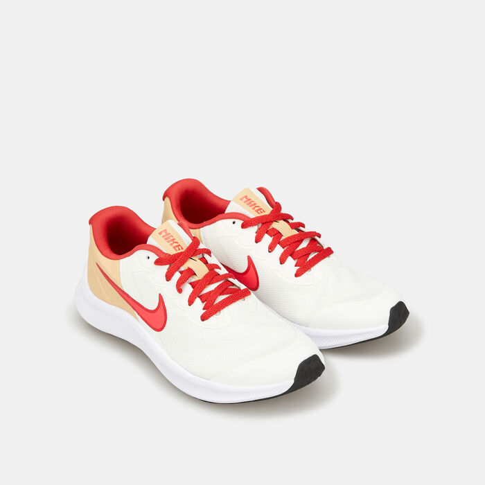 Nike Kids' Star Runner 3 Shoe (Older Kids) Ivory image number 1