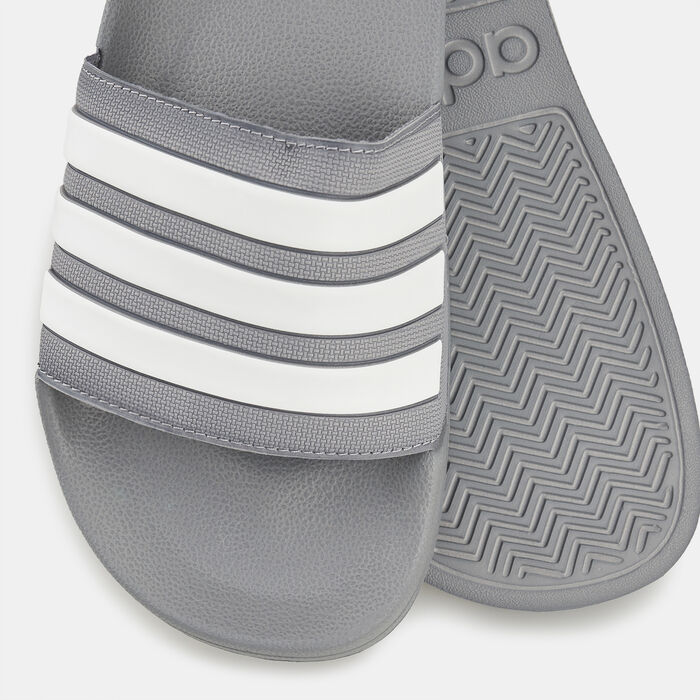 adidas Men's Adilette Shower Slides Grey adidas Men's Adilette Shower Slides Grey image number 2