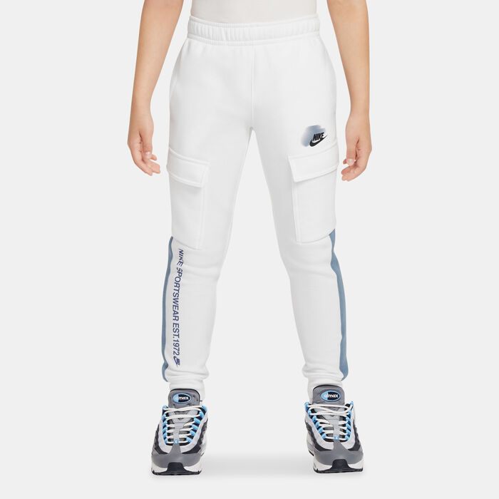Nike Kids' Sportswear Standard Issue Cargo Pants White Nike Kids' Sportswear Standard Issue Cargo Pants White image number 0