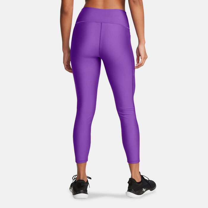 Under Armour Women's UA Tech™ HeatGear® Training Leggings Purple image number 1
