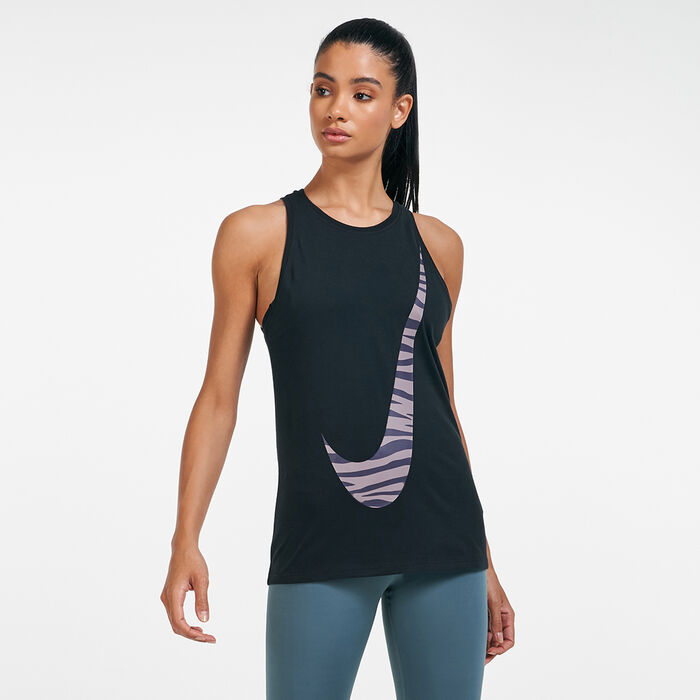 Nike Women's Dri-FIT Icon Clash Training Tank Top Black Nike Women's Dri-FIT Icon Clash Training Tank Top Black image number 0