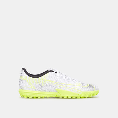 Nike Kids' Superfly 8 Academy Turf Ground Football Shoe White Nike Kids' Superfly 8 Academy Turf Ground Football Shoe White