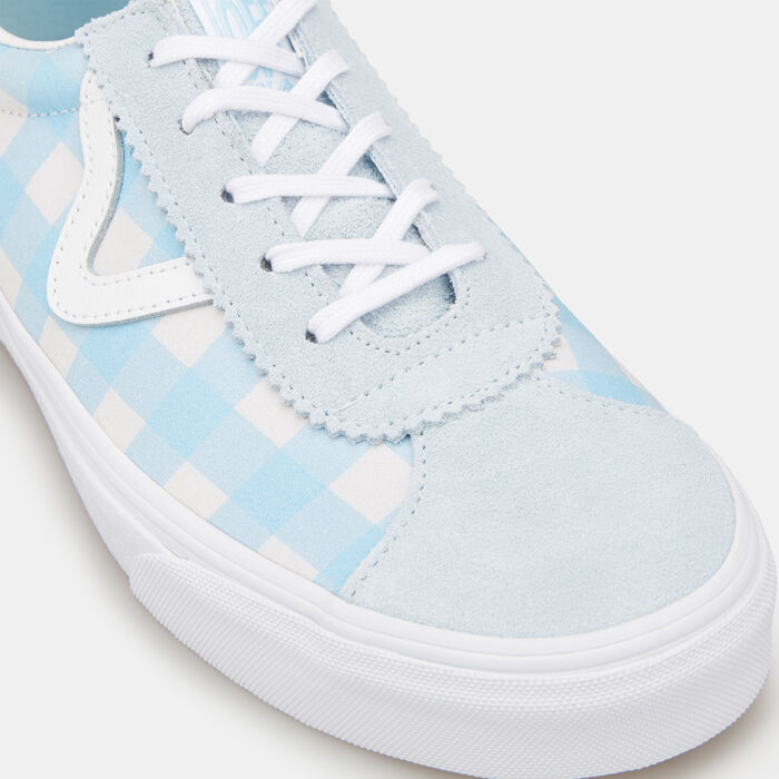 Vans Gingham Sport Unisex Shoe Blue Vans Gingham Sport Unisex Shoe Blue image number 4