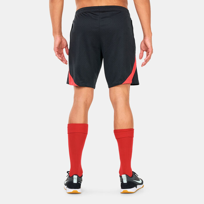Nike Men's Dri-FIT Liverpool F.C. Strike Knit Soccer Shorts Black Nike Men's Dri-FIT Liverpool F.C. Strike Knit Soccer Shorts Black image number 1