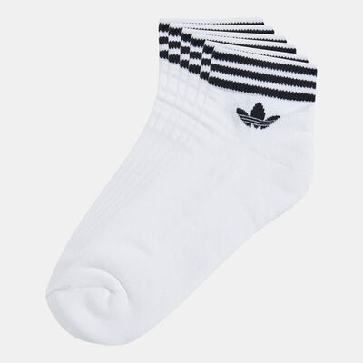 adidas Originals Trefoil Ankle Socks (3 Pack) White