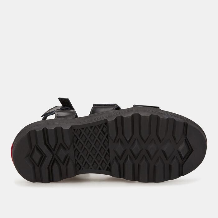 Vans Textured Waves Unisex Sandals Black Vans Textured Waves Unisex Sandals Black image number 3
