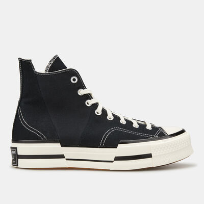 Converse Chuck 70 Plus Hi Unisex Shoes Black Converse Chuck 70 Plus Hi Unisex Shoes Black