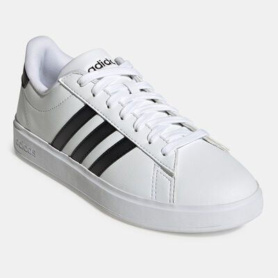 adidas Women's Grand Court Cloudfoam Lifestyle Court Comfort Shoe White adidas Women's Grand Court Cloudfoam Lifestyle Court Comfort Shoe White