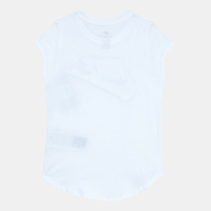 Nike Kids' Wallpaper Floral Futura T-Shirt White Nike Kids' Wallpaper Floral Futura T-Shirt White image number 1