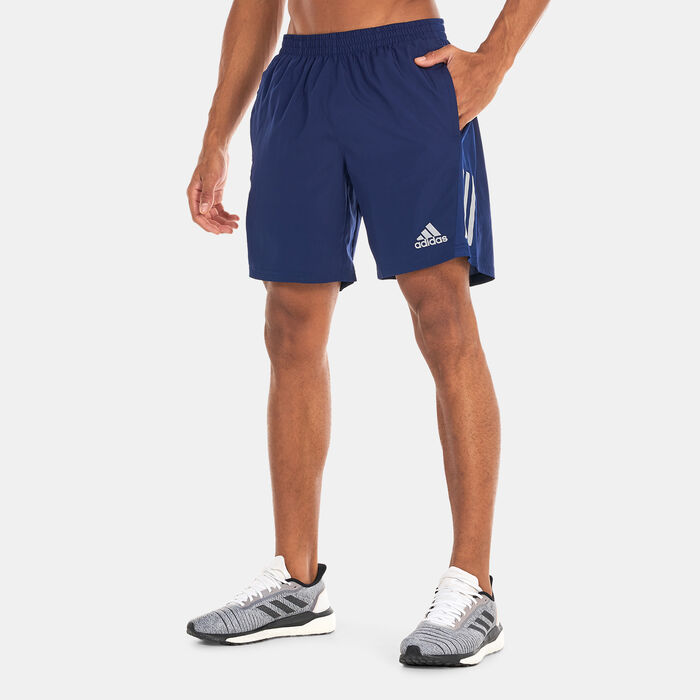 adidas Men's Own The Run Shorts Blue image number 0