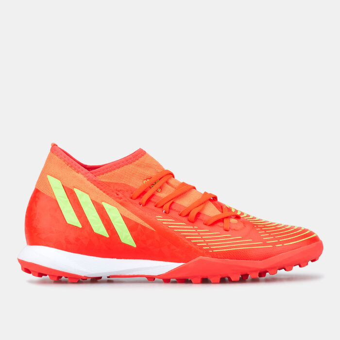 adidas Men's Predator Edge.3 Turf Ground Football Shoes Red image number 0