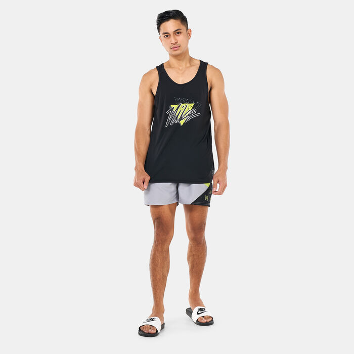 Nike Swim Men's Swim Vibe Tank Top Black image number 2