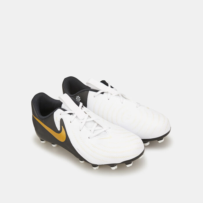 Nike Kids' Phantom GX 2 Academy Multi-Ground Football Shoes White Nike Kids' Phantom GX 2 Academy Multi-Ground Football Shoes White image number 1
