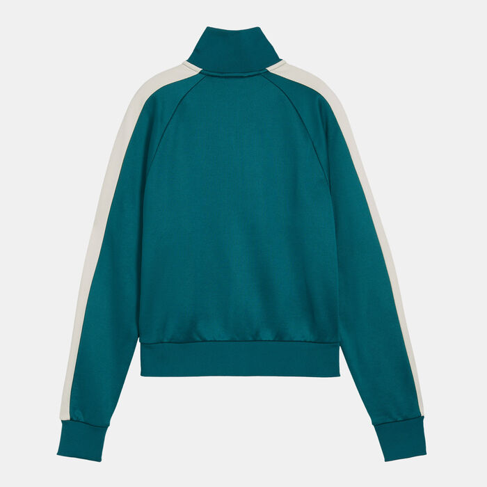 PUMA Women's Iconic T7 Track Jacket Green PUMA Women's Iconic T7 Track Jacket Green image number 1