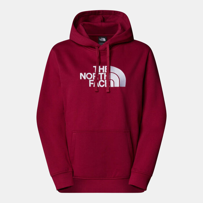 The North Face Women's Drew Peak Hoodie Red The North Face Women's Drew Peak Hoodie Red image number 0