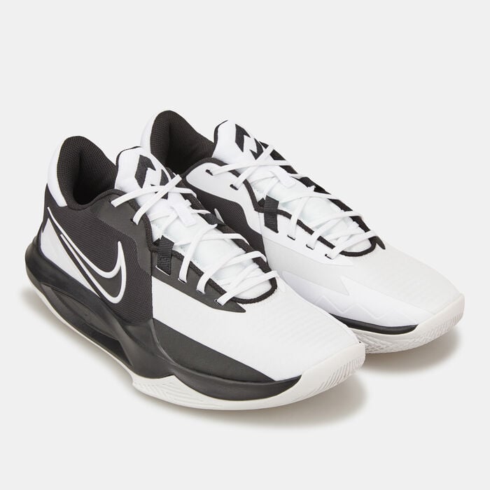 Nike Precision VI Basketball Shoe White Nike Precision VI Basketball Shoe White image number 2