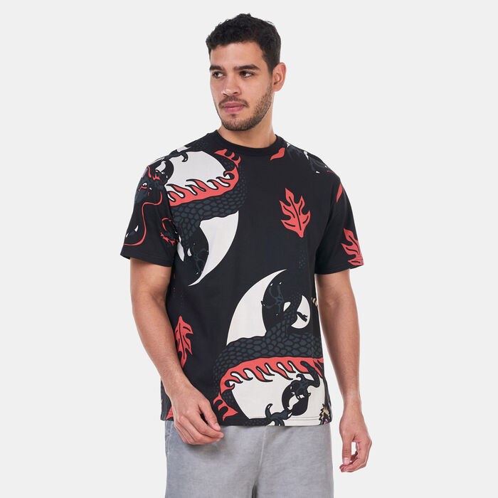 PUMA Men's x Staple All Over Print T-Shirt Black image number 0