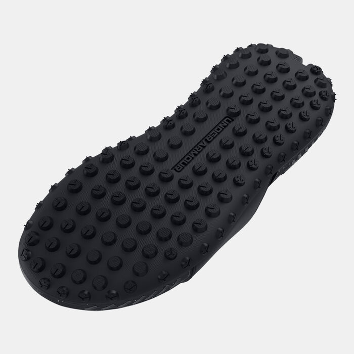 Under Armour Project Rock 3 Slides Black Under Armour Project Rock 3 Slides Black image number 3