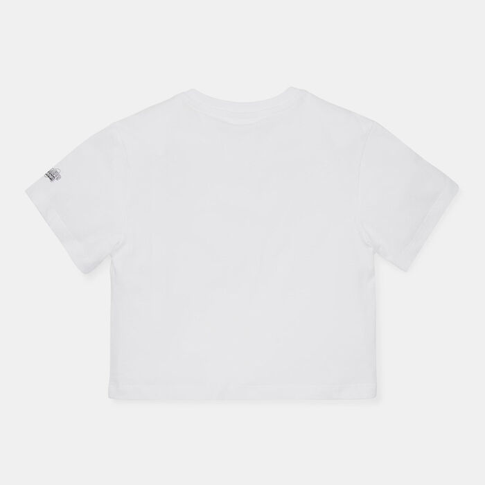 PUMA Kids' X SpongeBob T-Shirt White PUMA Kids' X SpongeBob T-Shirt White image number 1