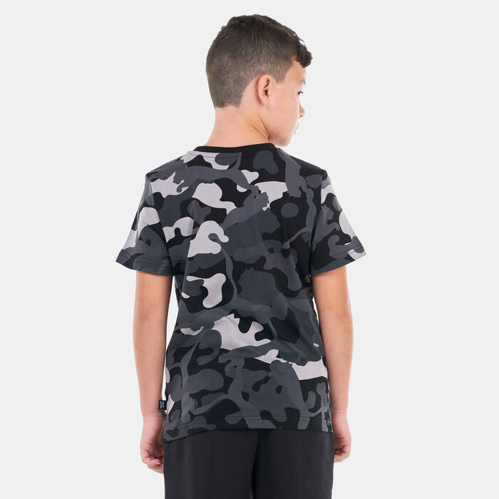 PUMA Kids' Essentials+ Camo T-Shirt Black PUMA Kids' Essentials+ Camo T-Shirt Black image number 1