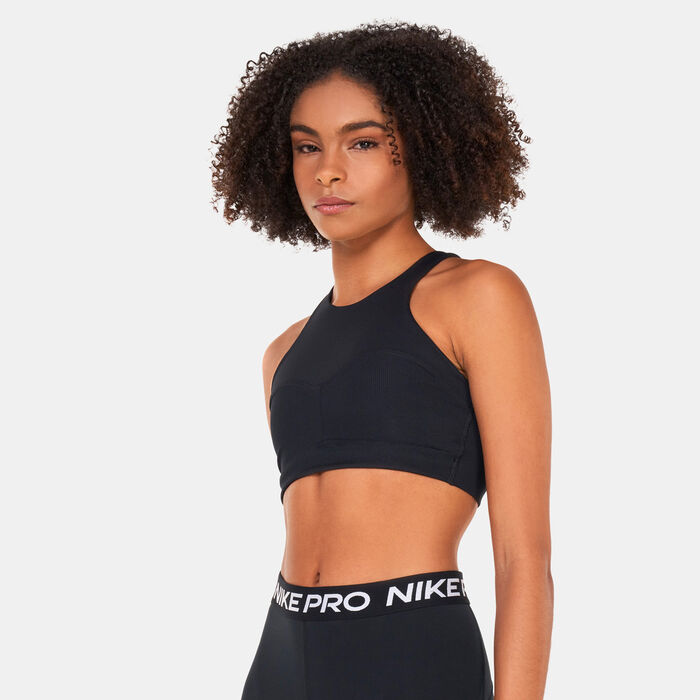 Nike Women's Yoga Alate Curve Medium-Support Sports Bra Black Nike Women's Yoga Alate Curve Medium-Support Sports Bra Black image number 0