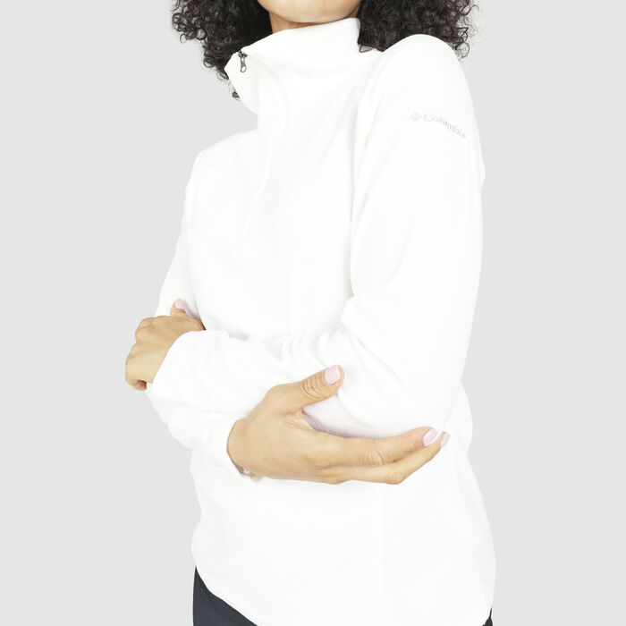 Columbia Women’s Glacial™ IV Half-Zip Fleece Jacket White Columbia Women’s Glacial™ IV Half-Zip Fleece Jacket White image number 3