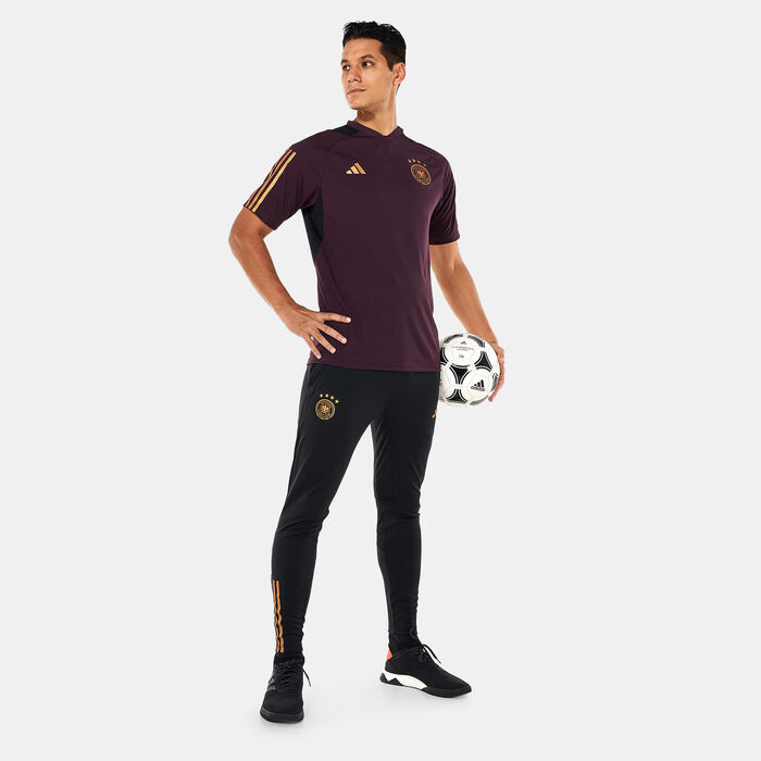 adidas Men's Germany Tiro 23 Training Jersey Red adidas Men's Germany Tiro 23 Training Jersey Red image number 2