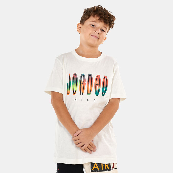 Jordan Kids' MVP Graphic T-Shirt (Older Kids) Blue image number 0
