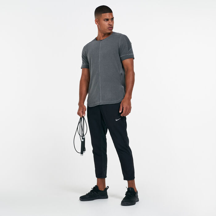 Nike Men's Yoga Nomad T-Shirt Black image number 2