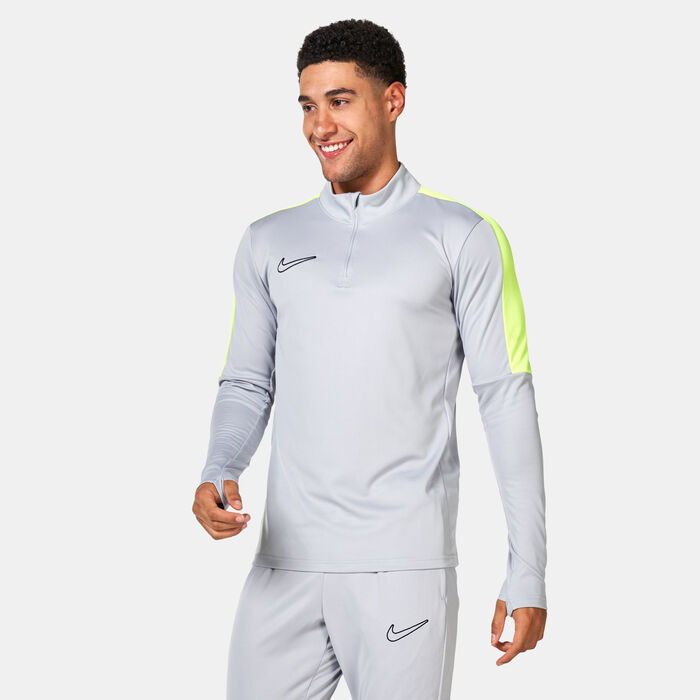 Nike Men's Academy Dri-FIT Football 1/2-Zip Top Grey Nike Men's Academy Dri-FIT Football 1/2-Zip Top Grey image number 0