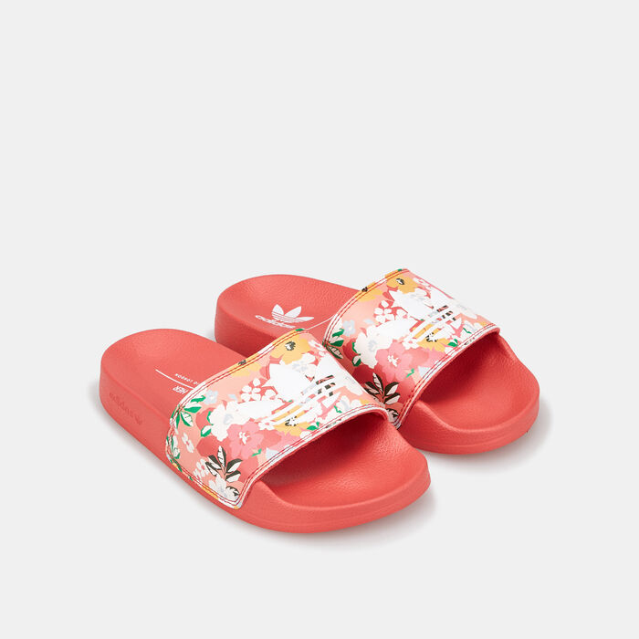 adidas Originals Kids' Adilette Lite Slides Red adidas Originals Kids' Adilette Lite Slides Red image number 0