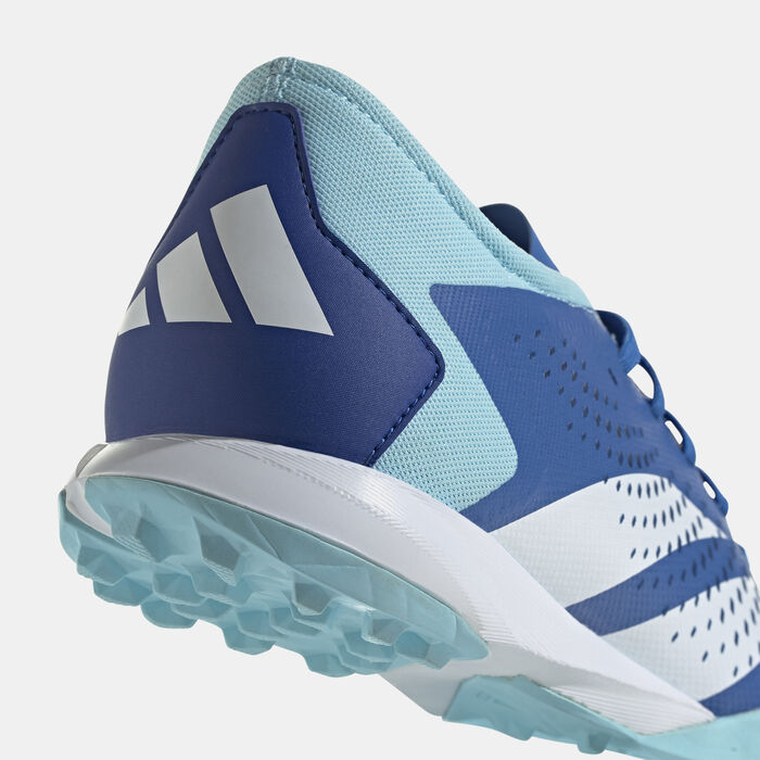 adidas Men's Predator Accuracy.3 Low Turf Ground Football Shoe Blue image number 5