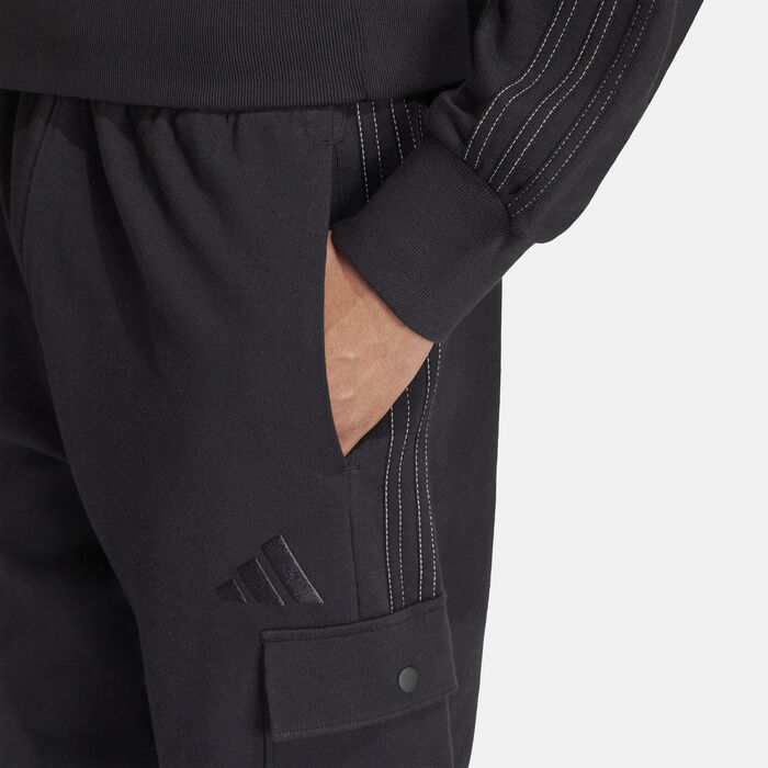 adidas Men's ALL SZN Graphic Seasonal Pants Black adidas Men's ALL SZN Graphic Seasonal Pants Black image number 3