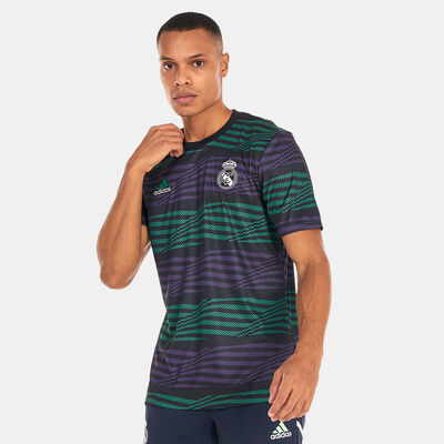 adidas Men's Real Madrid Pre-Match Jersey - 2022/23 Multi adidas Men's Real Madrid Pre-Match Jersey - 2022/23 Multi