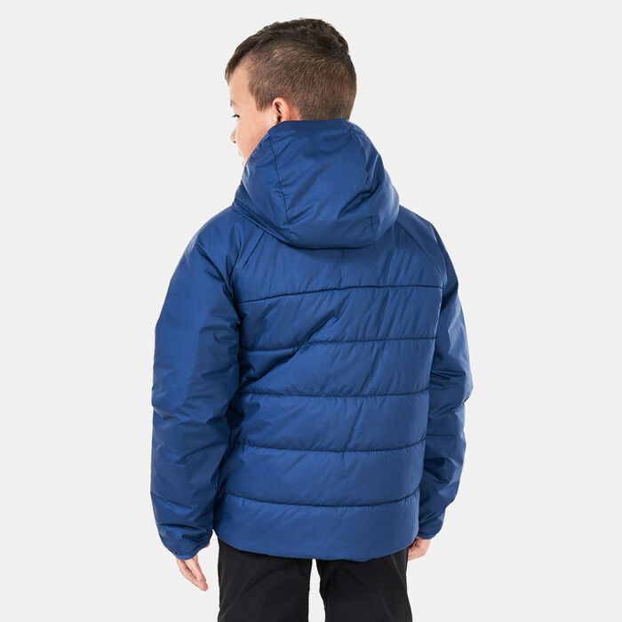 The North Face Kids' Reversible Perrito Hooded Jacket Black The North Face Kids' Reversible Perrito Hooded Jacket Black image number 1