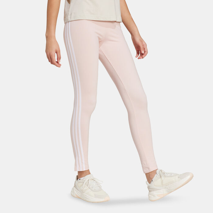 adidas Women's Future Icons 3-Stripes Leggings Pink adidas Women's Future Icons 3-Stripes Leggings Pink image number 2