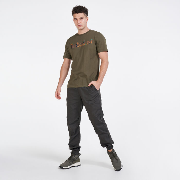 Timberland Men's Outdoor Heritage Camo-Logo T-Shirt Green image number 2