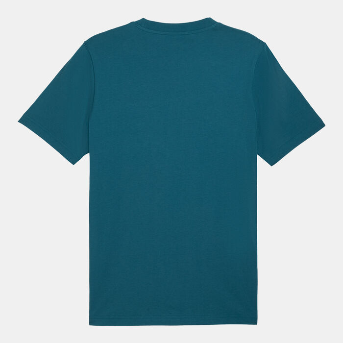 PUMA Men's Squad Graphic T-Shirt Green PUMA Men's Squad Graphic T-Shirt Green image number 1