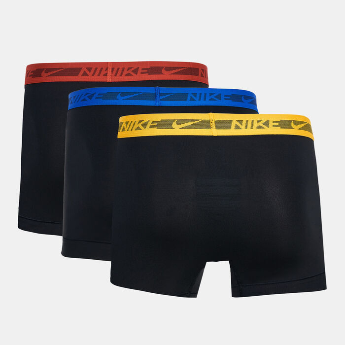Nike Men's Dri-FIT Ultra Stretch Micro Trunks (3 Pack) Black image number 1