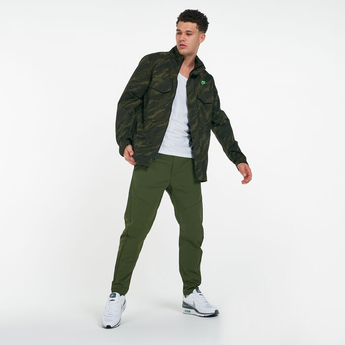 Nike Men's Sportswear SPE+ M65 Woven Jacket Green Nike Men's Sportswear SPE+ M65 Woven Jacket Green image number 2