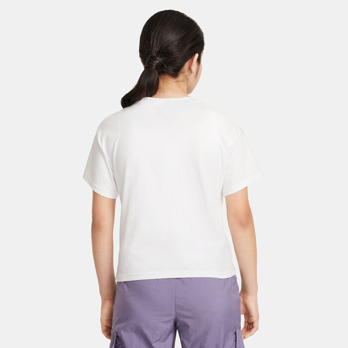 Nike Kids' Sportswear T-Shirt (Older Kids) White Nike Kids' Sportswear T-Shirt (Older Kids) White image number 1